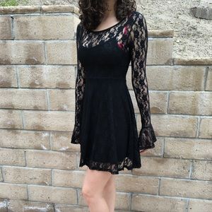 NWOT Windsor Black Lace Dress